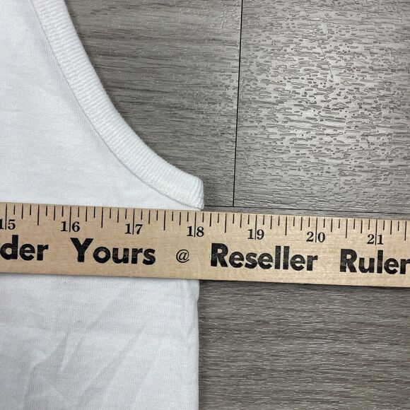 Stussy Tank Top Mens Small White Rasta Beach Surf Hype Striped - Picture 7 of 9